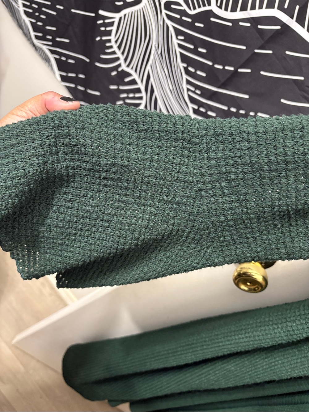 Disturbia Waffle-Knit Cardigan size 16 - Picture 3 of 6